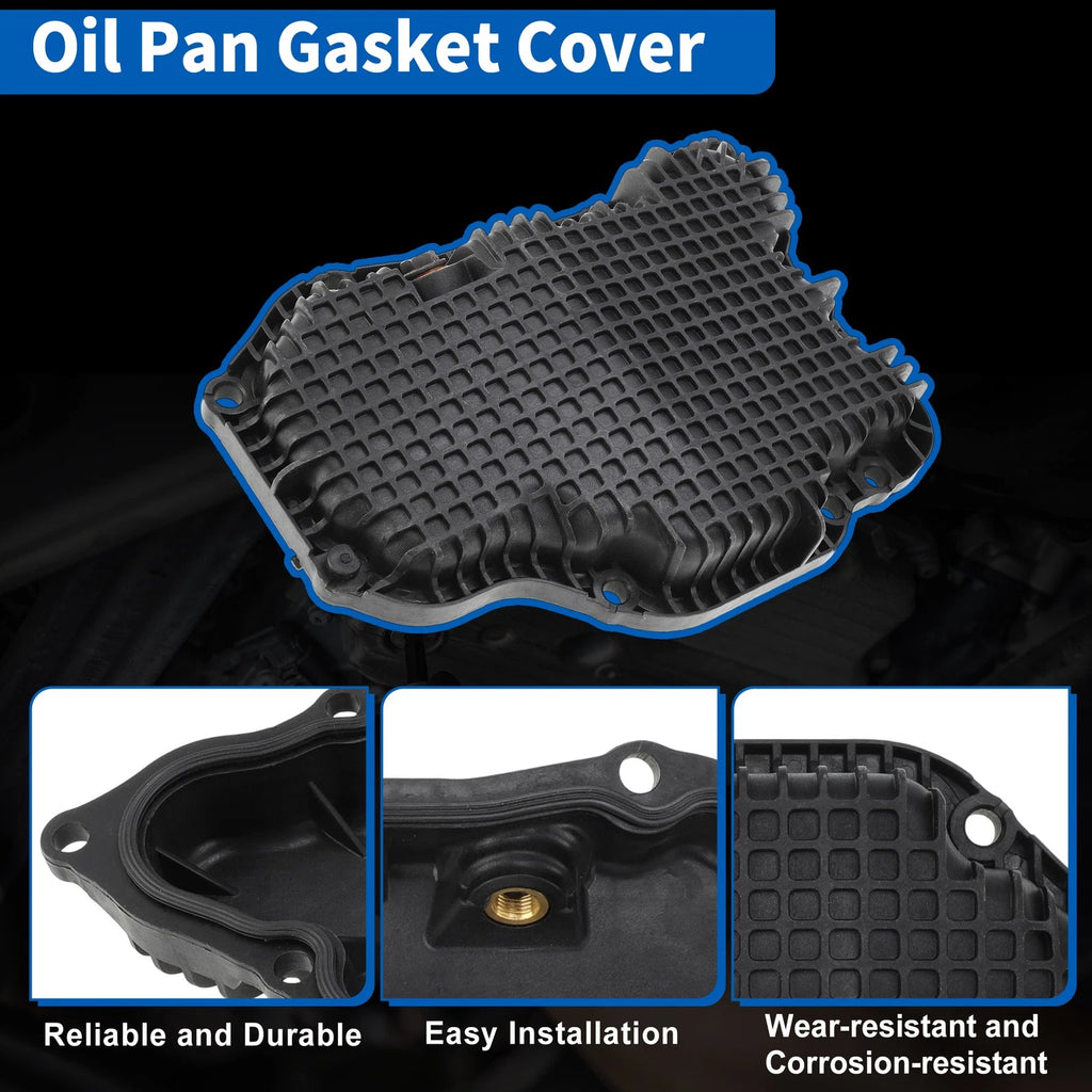 Engine Oil Pan with Gasket for Nissan Rogue (2021–2024) No.111106RC1B