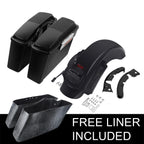 Hard Saddlebags 6x9" Speaker Lid & LED Rear Fender for Harley Touring (2009–2013)