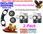Carburetor Rebuild Kit for Yamaha Wave Raider Venture 700 (1996–1999)