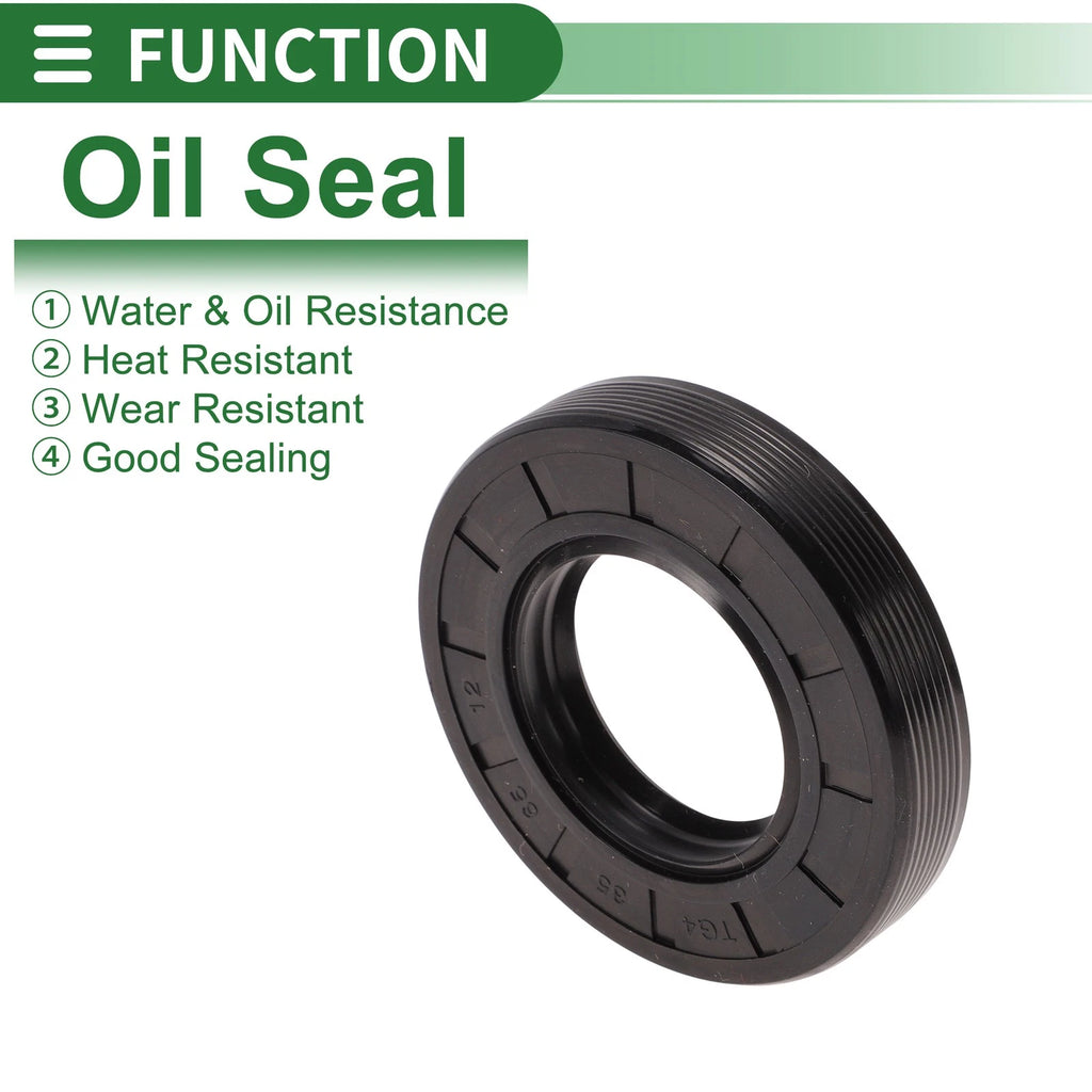 Set of 5 Oil Seals NBR Rubber 35x65x12mm for Automotive Applications