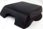 Center Console Armrest Cover for Ford F150 (2015–2020) - Orange Stitch