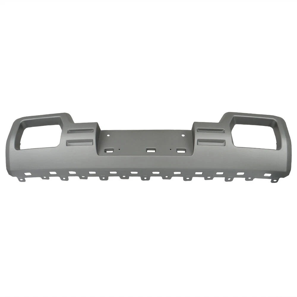 Front Bumper Trim Panel for GMC Sierra 1500 (2014-2015) Silver Grey