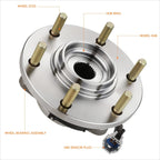Front Wheel Hub Bearing Assembly Kit for Nissan Armada Titan/Infiniti QX56 (2008–2012)