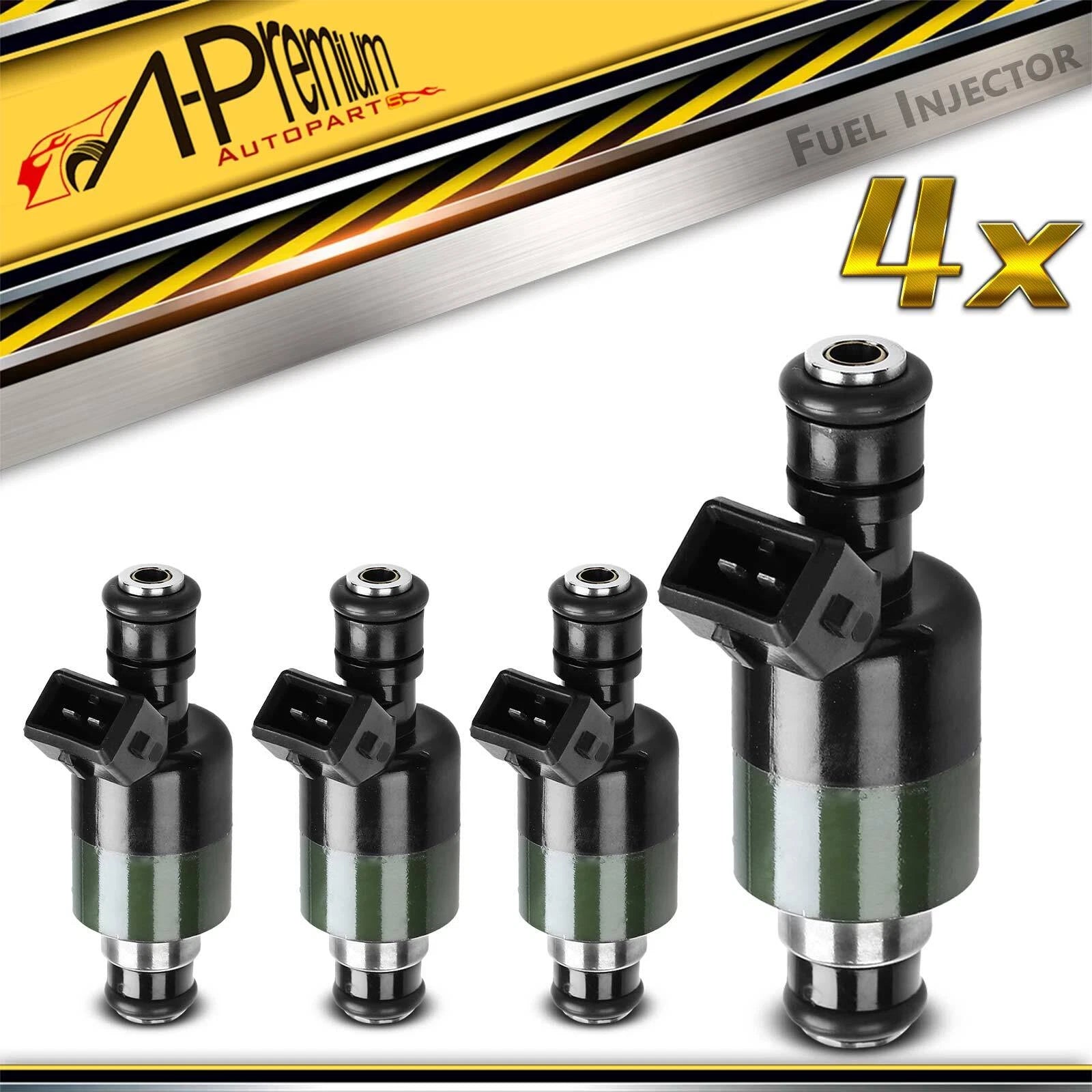 Set of 4 Fuel Injectors for Buick Skylark, Chevy Cavalier, Olds, Pontiac (1995)