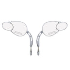 Chrome Rear View Mirrors for Harley Dyna Softail Sportster