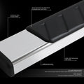 Set of 2 Chrome Running Boards for Dodge Ram 2009–2022