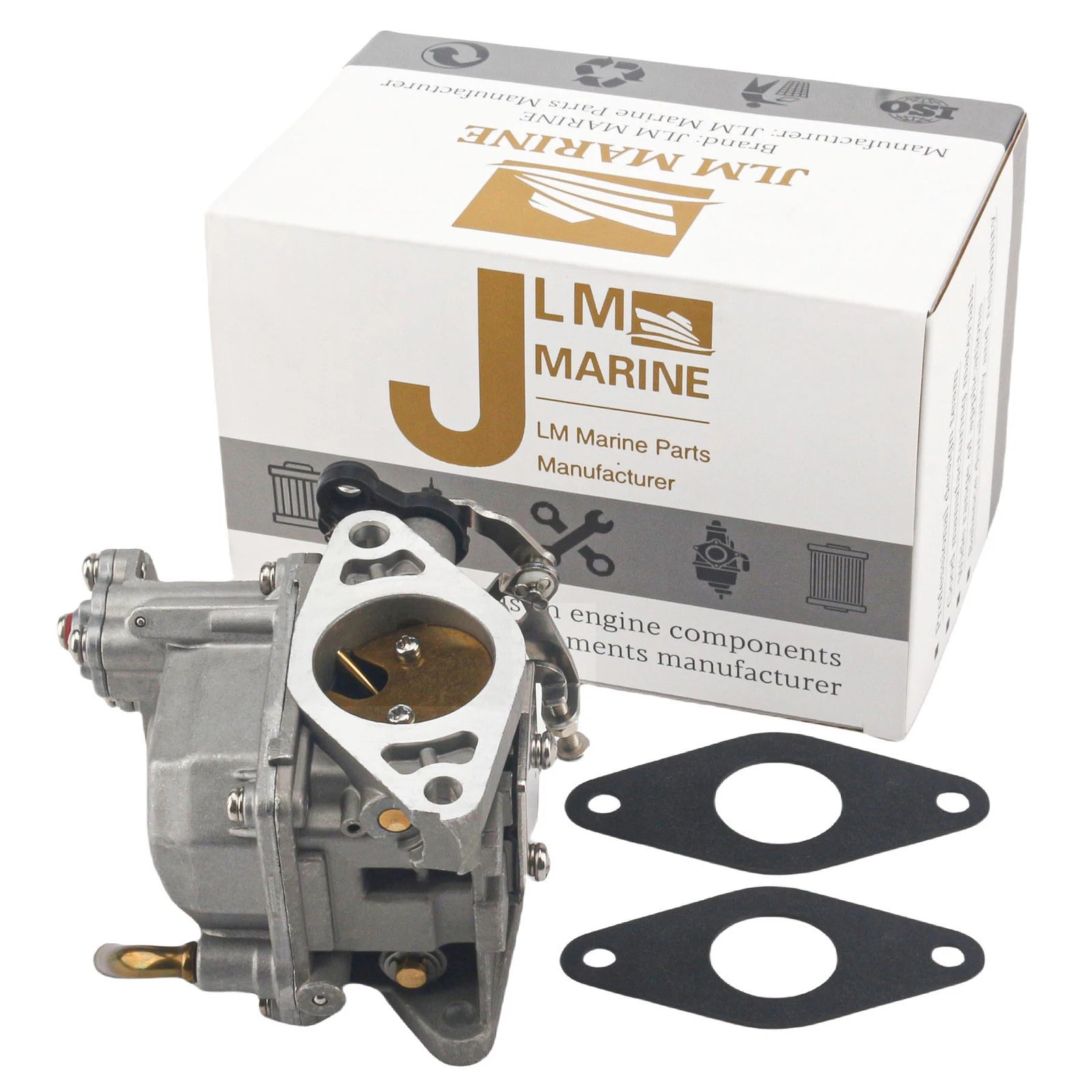 Carburetor & Gasket for Tohatsu Nissan 4 Stroke 9.8 HP (1990–2023)