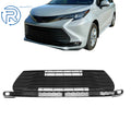 Lower Grille for Sienna (2021–2023) Matte & Chrome No Radar Opening