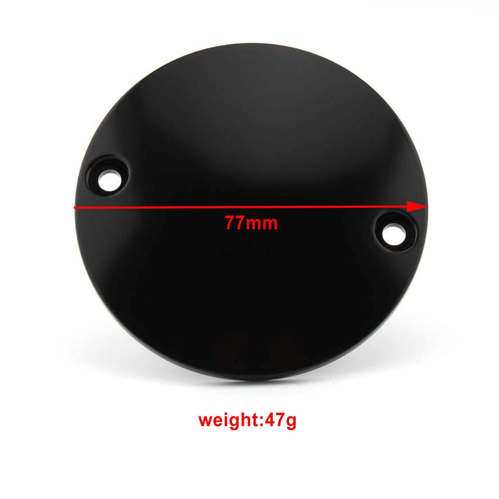 Timing Ignition Timer Cover for Harley XL 883 1200 Dyna FXST (Black)
