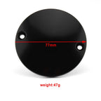 Timing Ignition Timer Cover for Harley XL 883 1200 Dyna FXST (Black)