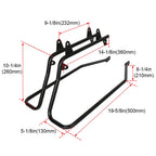 Saddlebag Conversion Bracket Hardware for Harley Softail Fatboy (1984–2017)