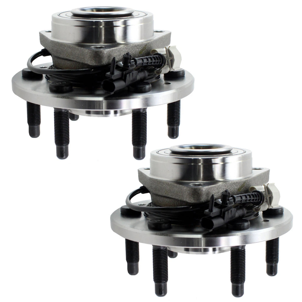 Front Wheel Bearing & Hub Assembly Set for Cadillac Chevrolet