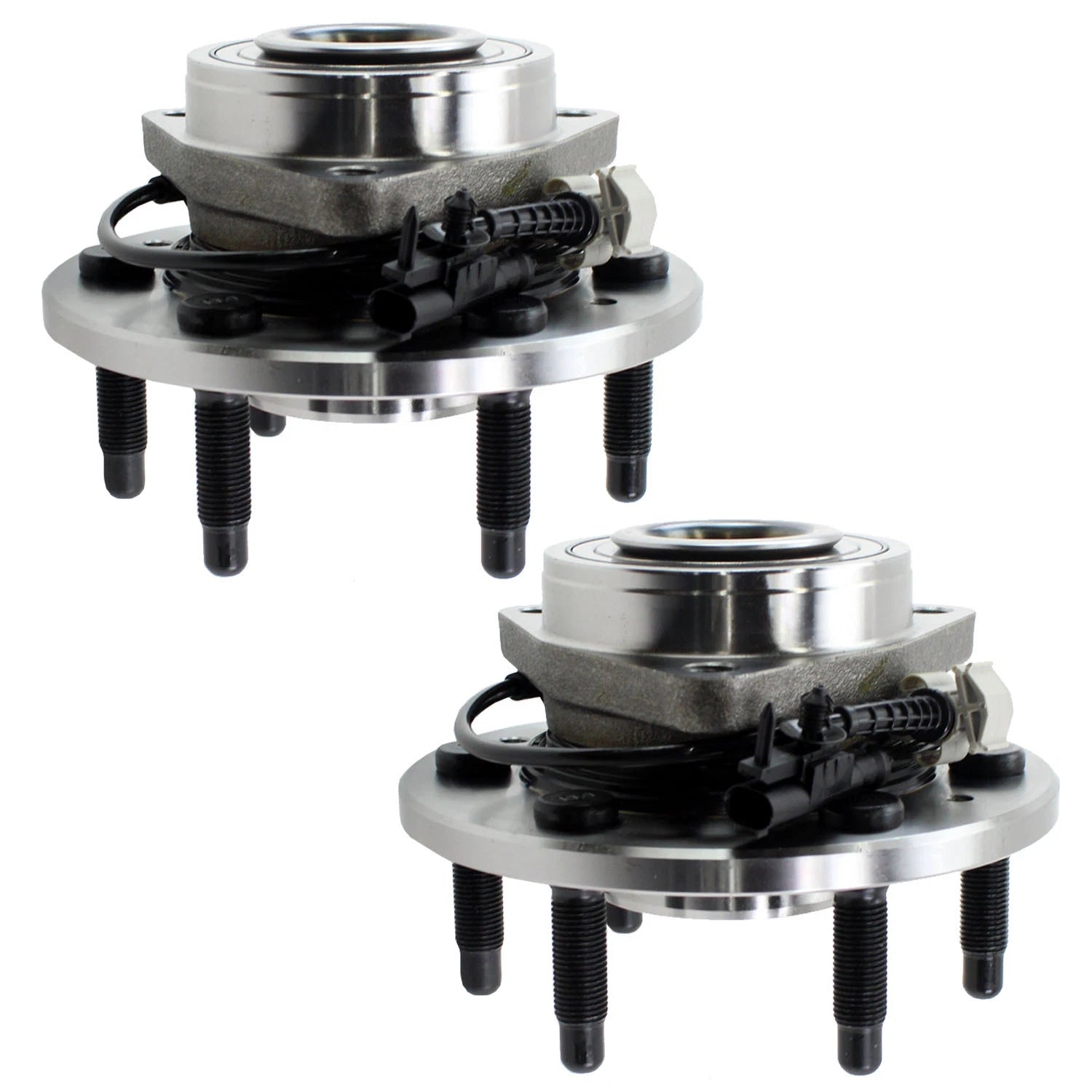 Front Wheel Bearing & Hub Assembly Set for Cadillac Chevrolet