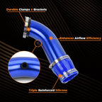76mm Aluminum Cold Air Intake Induction Pipe for Universal Fit