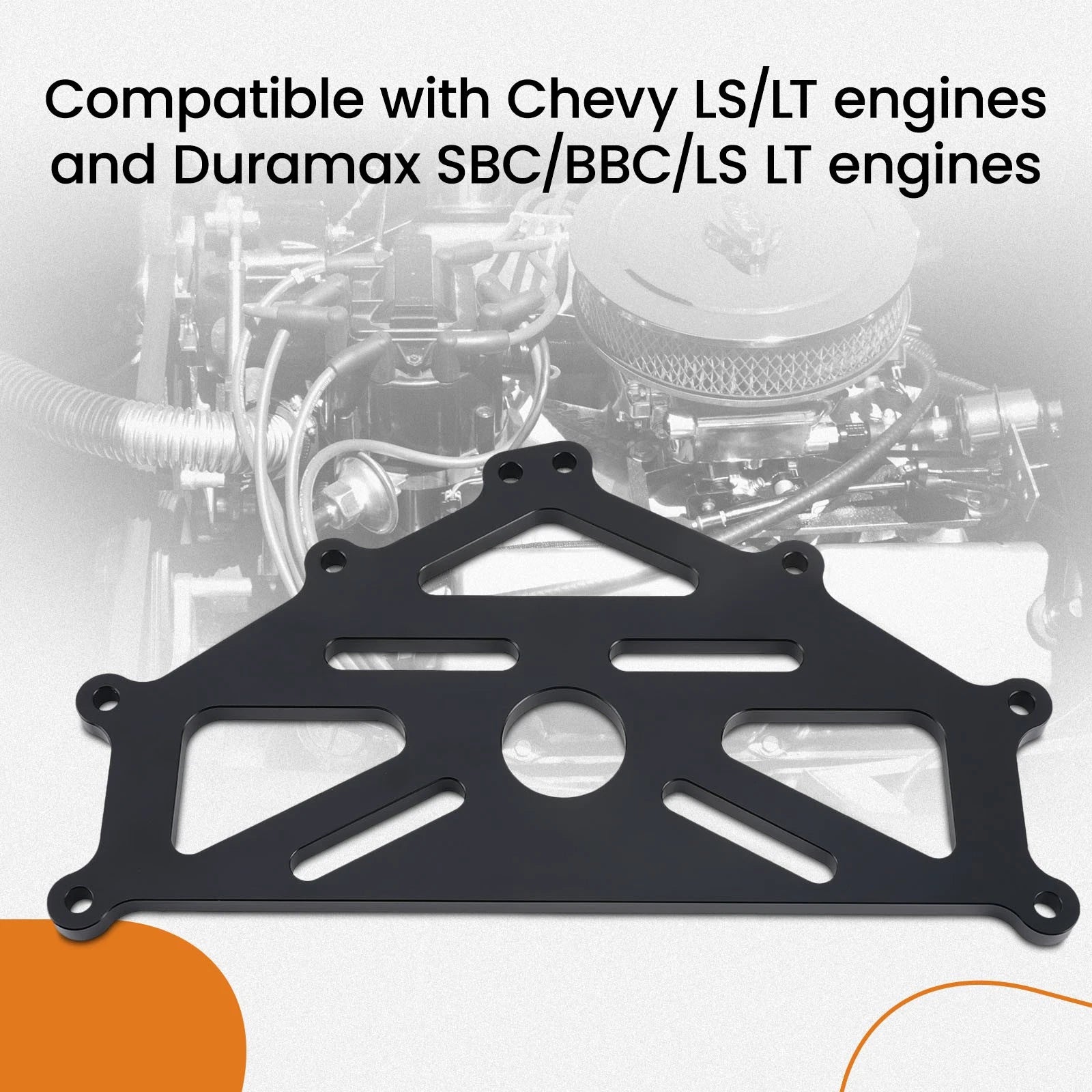 Heavy-Duty Engine Adapter Plate for Chevy Big Block