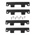 Tailgate Hinge Plates and Screws for Yamaha Rhino 450 600 700 (2004–2018)