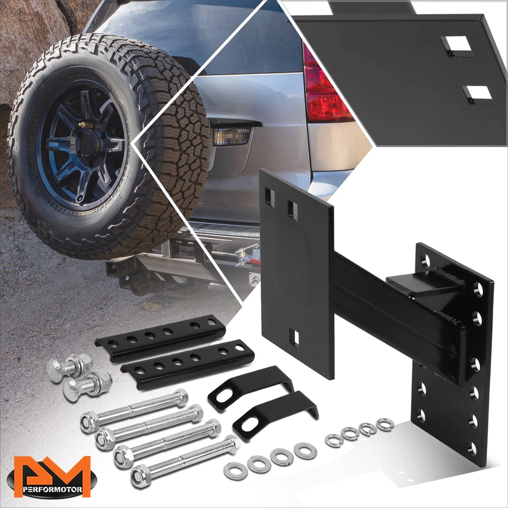 Trailer Spare Tire Mount Kit for Universal Fit (100 lbs Capacity)