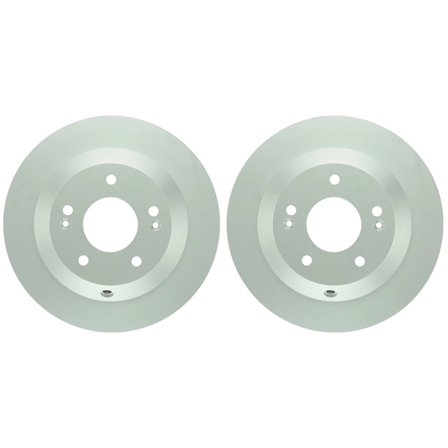 Set of 2 Bosch QuietCast Rear Disc Brake Rotors for Santa Fe Sedona Sorento