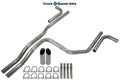 Dual Exhaust Kit for Chevy Tahoe (2000–2006) S Exit No Muffler