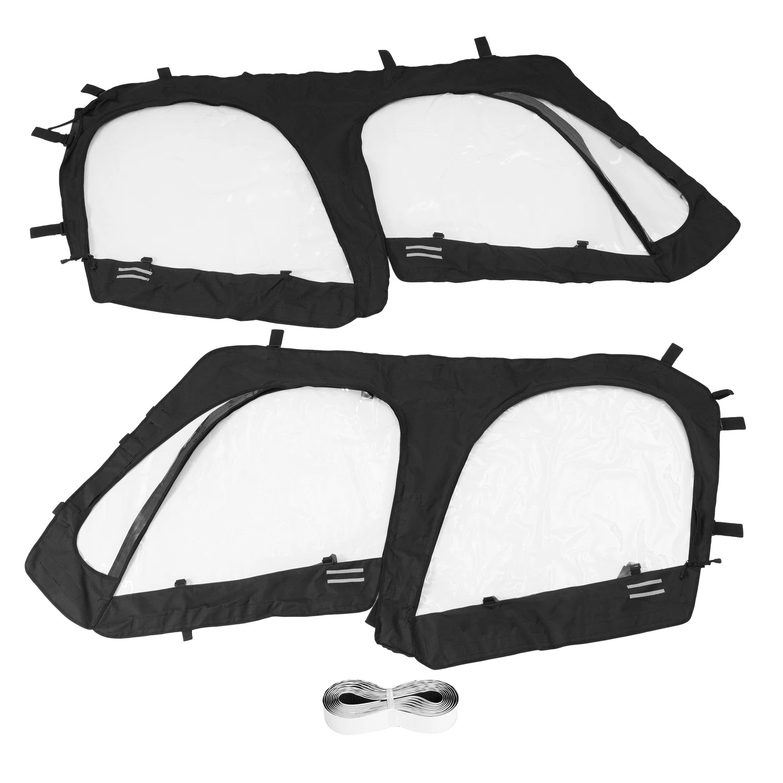 Set of 2 Soft Door Cab Enclosures for Honda Pioneer 1000-6 (2023–2025)