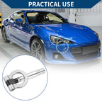 Tow Hook Ring for Mitsubishi Lancer Evolution (1 pcs, 23.5cm, Silver)