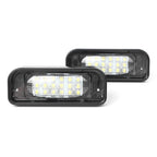 2X LED License Plate Light for Benz W220 S320 S420 S430 (1999–2005)