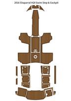 EVA Foam Teak Floor Pad Mat for Chaparral H-20 (2016)