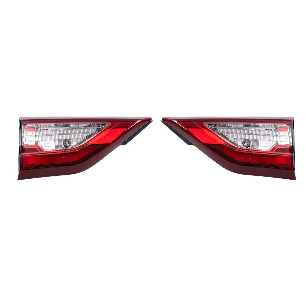 Inner Rear Pair Tail Lights for Chevy Traverse (2018-2021) LED Red