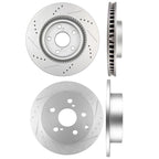 Set of 4 Brake Rotors for Toyota RAV4 (2006–2012)