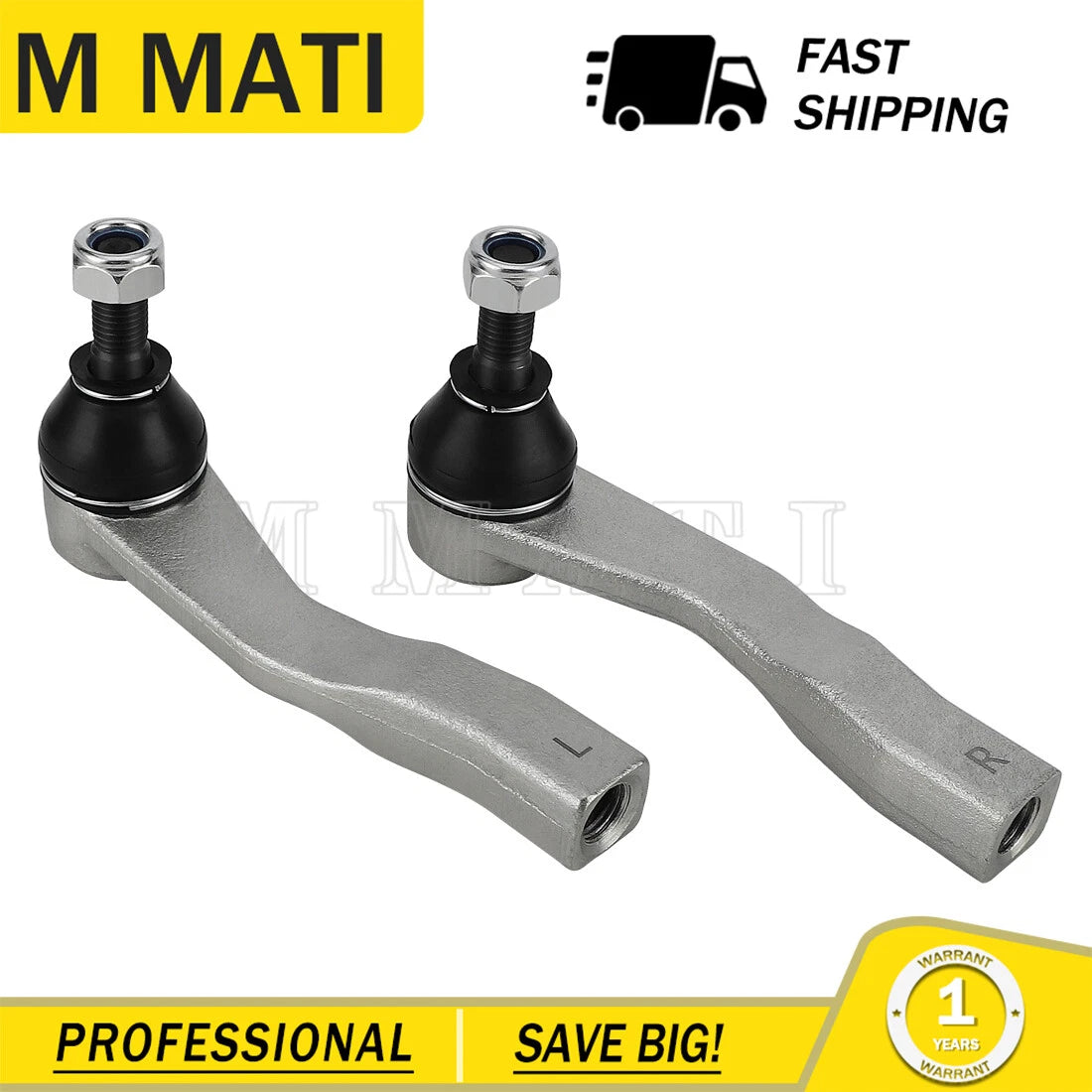 Tie Rod End Kit for Polaris General Ranger RZR RS1 900 1000 (2016–2023) 7061216 7061215