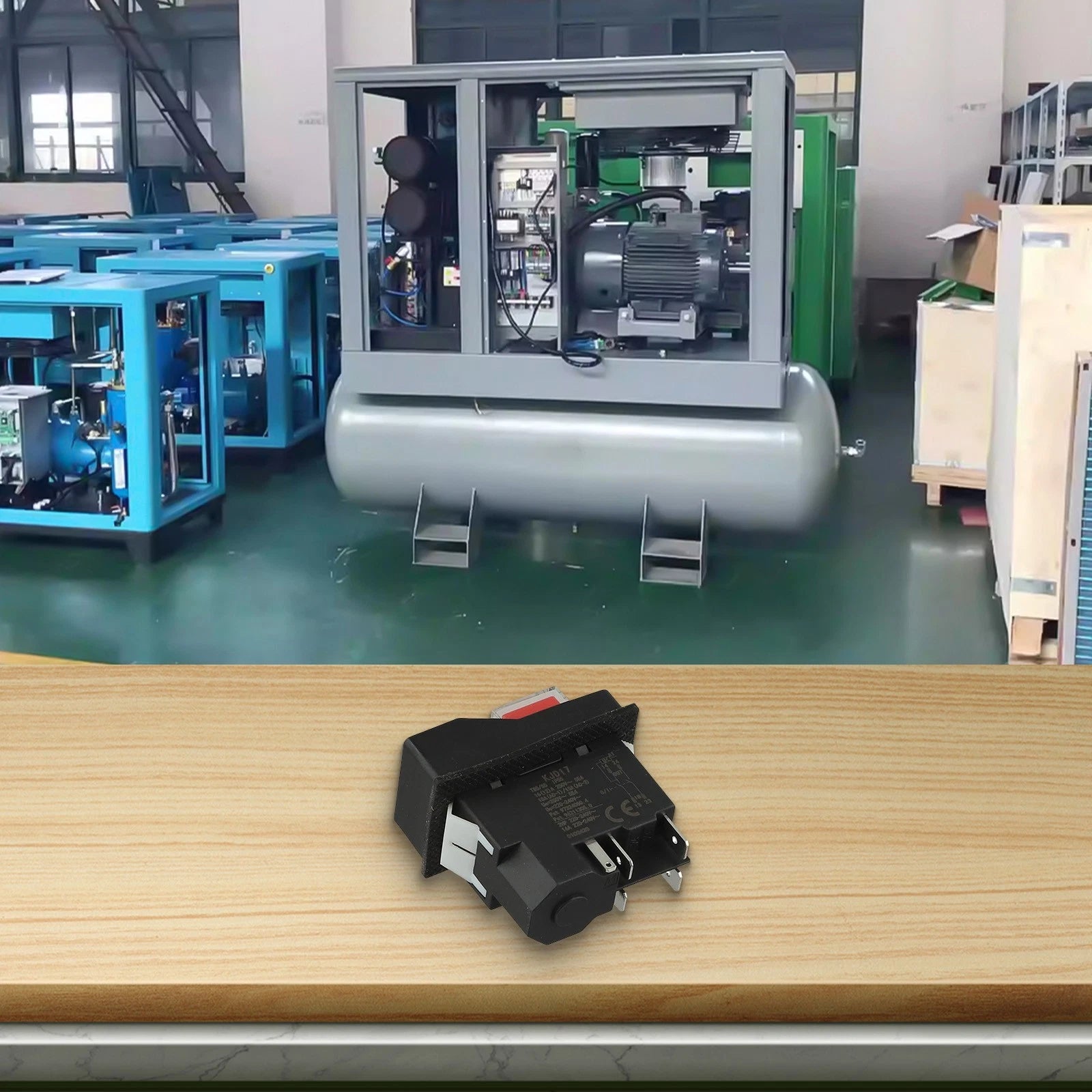 Electromagnetic Pushbutton Switch for KJD17 (220V)
