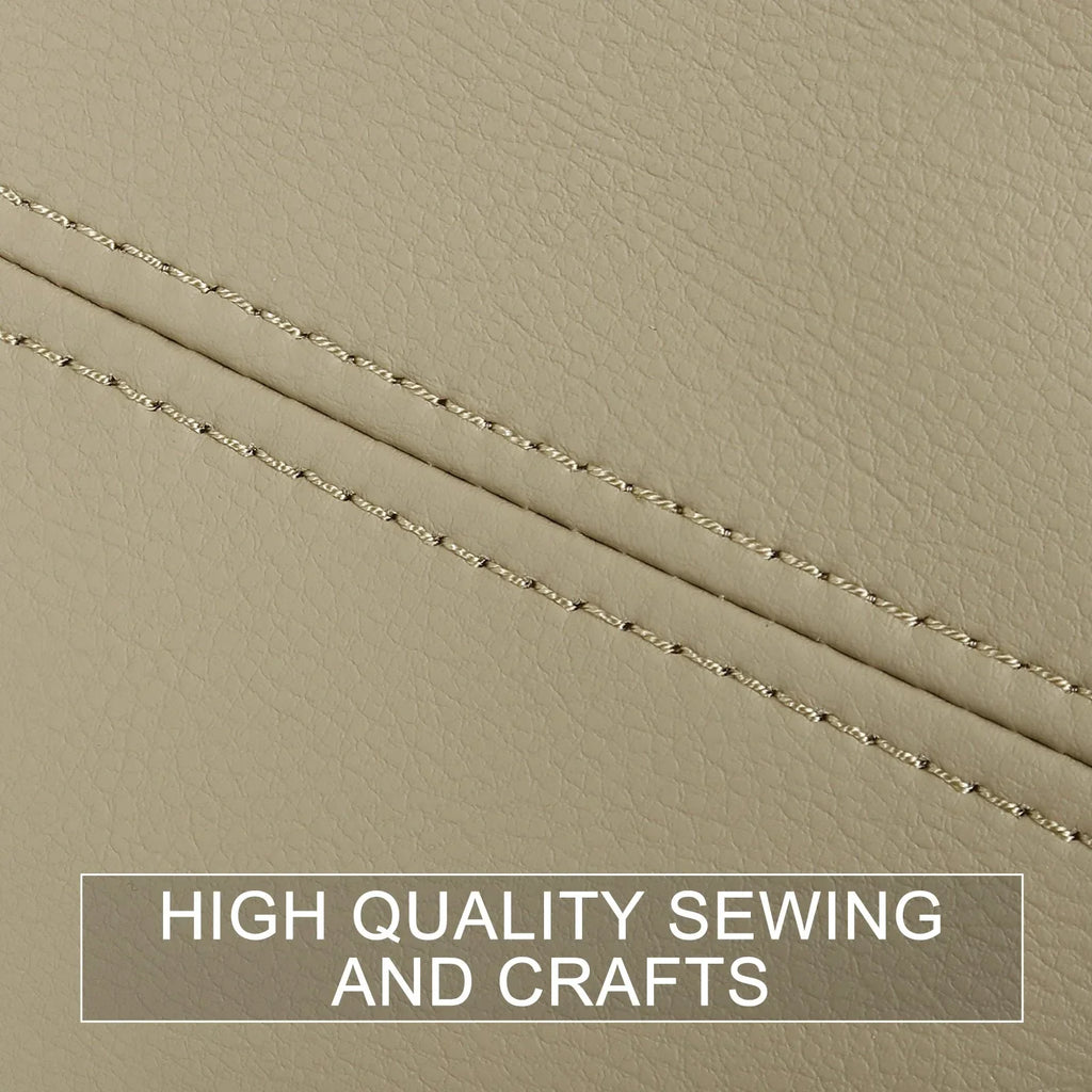 Beige Microfiber Leather Door Panel Armrest Covers for Honda Accord (2008-2012)