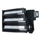 Passenger Side Fog Light Cover for Nissan Kicks (2025) Black