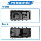 1 Pc No.2L1Z6675BA Engine Oil Pan for Ford Expedition (2002–2008) Iron Black