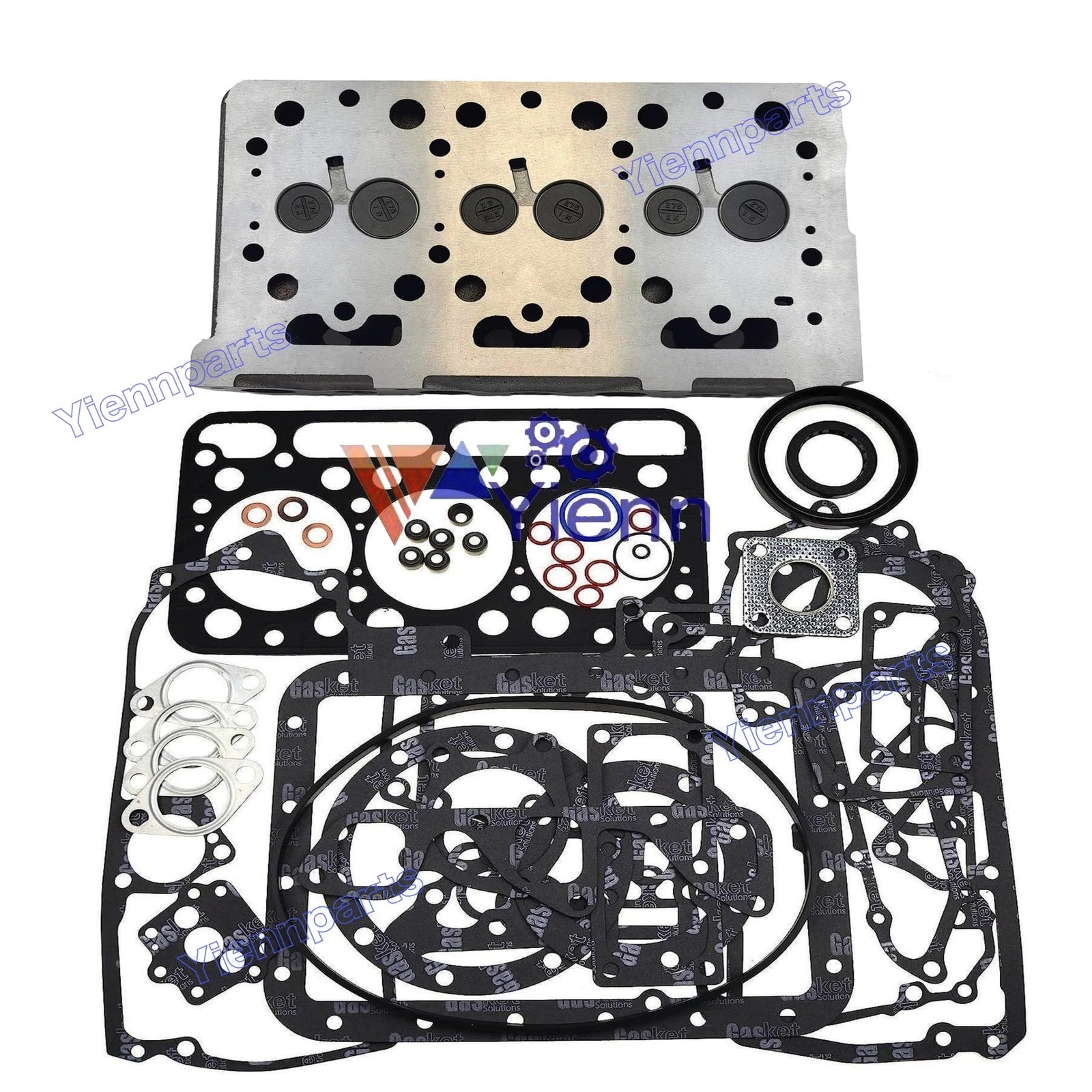 D1302 Cylinder Head for Kubota L275F L275DT L2250F L2250DT (1975–1985)