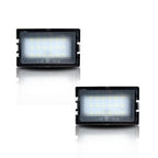 White LED License Plate Lights for Land Rover Freelander 2 (2006–2014)