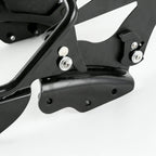 4 Point Docking Backrest Sissy Bar Luggage Rack for Harley Road King (2009–2013)
