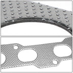 Exhaust Manifold Header Gasket Set w/Bolts for Nissan Sentra SER (2002–2006)