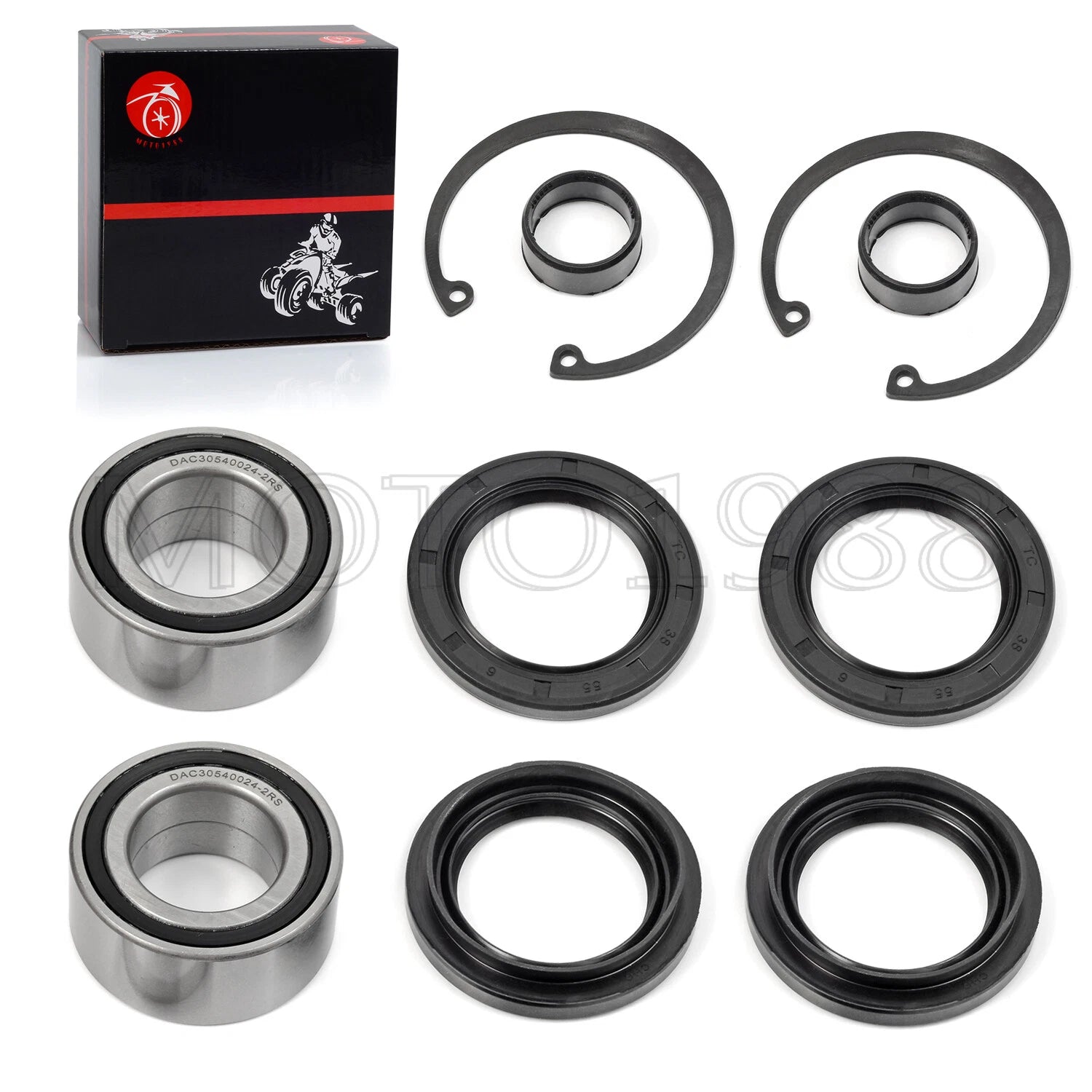 Front Wheel Bearing Seal Kit for Honda Foreman 400 450 (2000–2004)