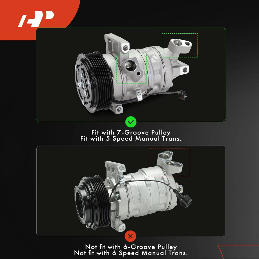 A/C Compressor with Clutch for Nissan Versa (2009-2011)