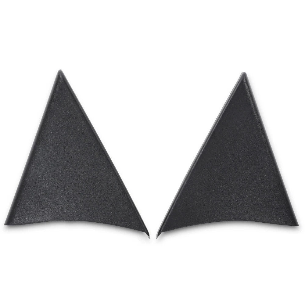 Set of 2 Front Door Upper Trim Panels for Chevy Silverado GMC Sierra