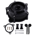 Air Cleaner for Harley Dyna FXDLS (2017) Black Billet Aluminum Filter Kit