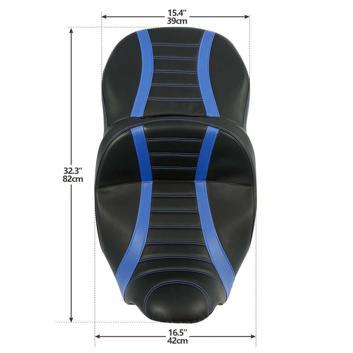 Driver & Passenger Seat for Harley Touring Street Road Glide (2009–2023) Blue