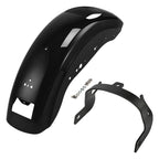 Gloss Black Rear Fender & Support Bracket for Harley Sportster XL883 1200 (2007–2009)