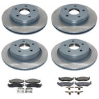 DuraGo Disc Brake Rotor & TRW Pad Kit for Dodge Ram 1500 (2006–2007)