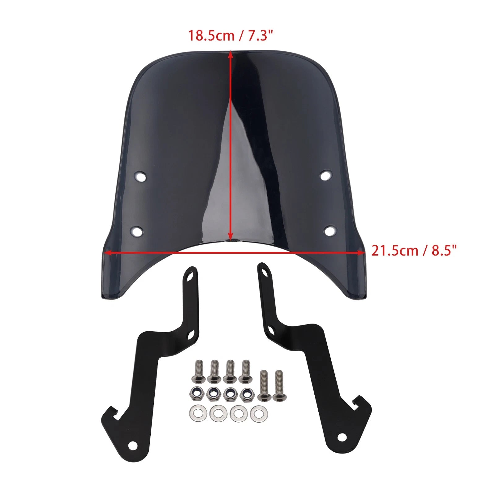 Windshield for Yamaha XSR 155 (2020–2023), XSR 125 (2024–2025) Gray