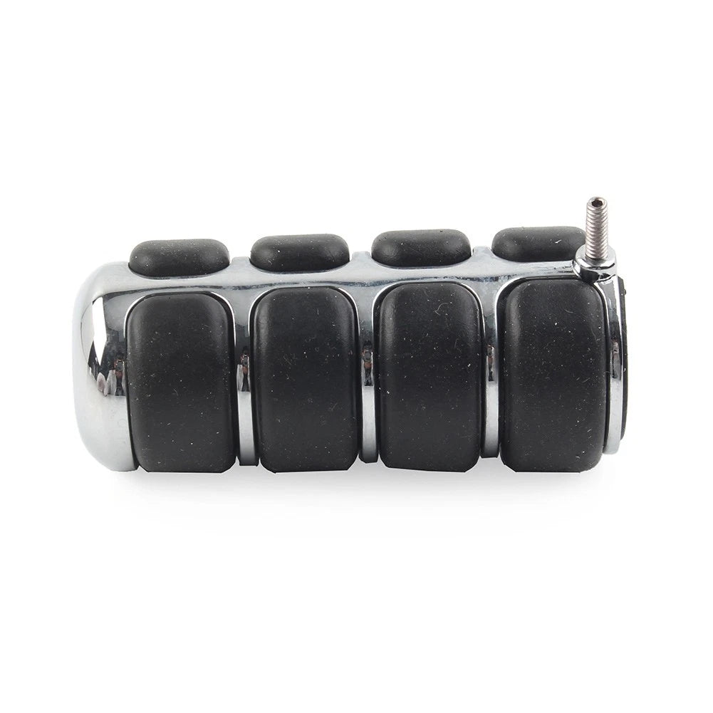 Round Gear Shift Brake Lever Peg Toe Heel Pedal Cover for Yamaha V-Star (2008–2017)