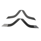 Set of 4 Black Door Handle Cover Trim for Jeep Wrangler JK (2011–2017)