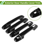 Exterior Door Handle Cover Trim for Subaru Crosstrek (2018–2024) Glossy Black
