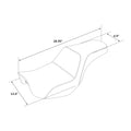 Gel Seat for Harley Dyna Low Rider FXDL (2006–2017)